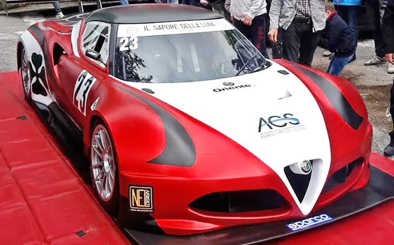 Alfa Romeo 4C - Wrapping Auto "Mg Furore AR1"