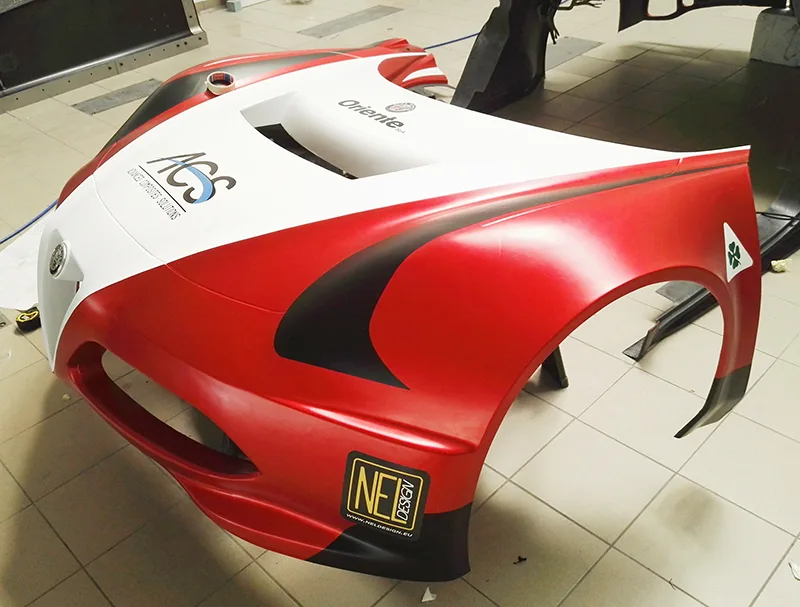 Alfa Romeo 4C - Wrapping Auto "Mg Furore AR1"