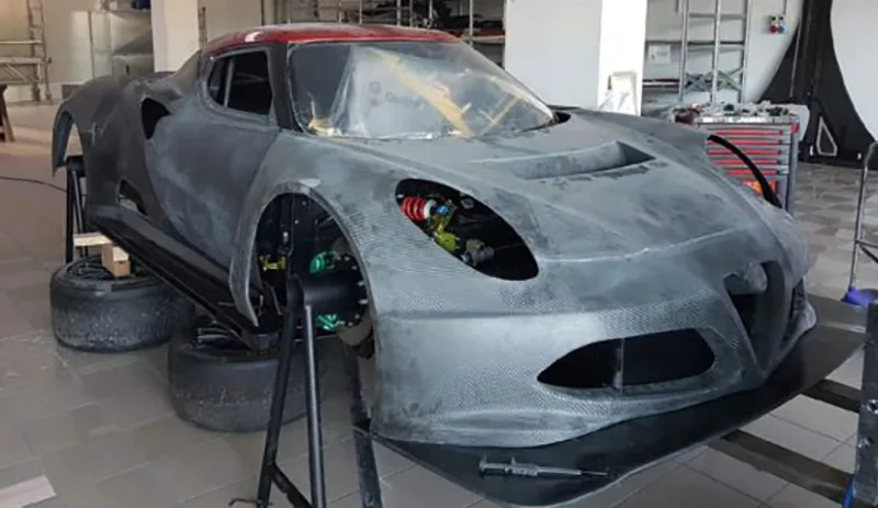 Alfa Romeo 4C - Wrapping Auto "Mg Furore AR1"