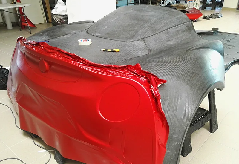 Alfa Romeo 4C - Wrapping Auto "Mg Furore AR1"