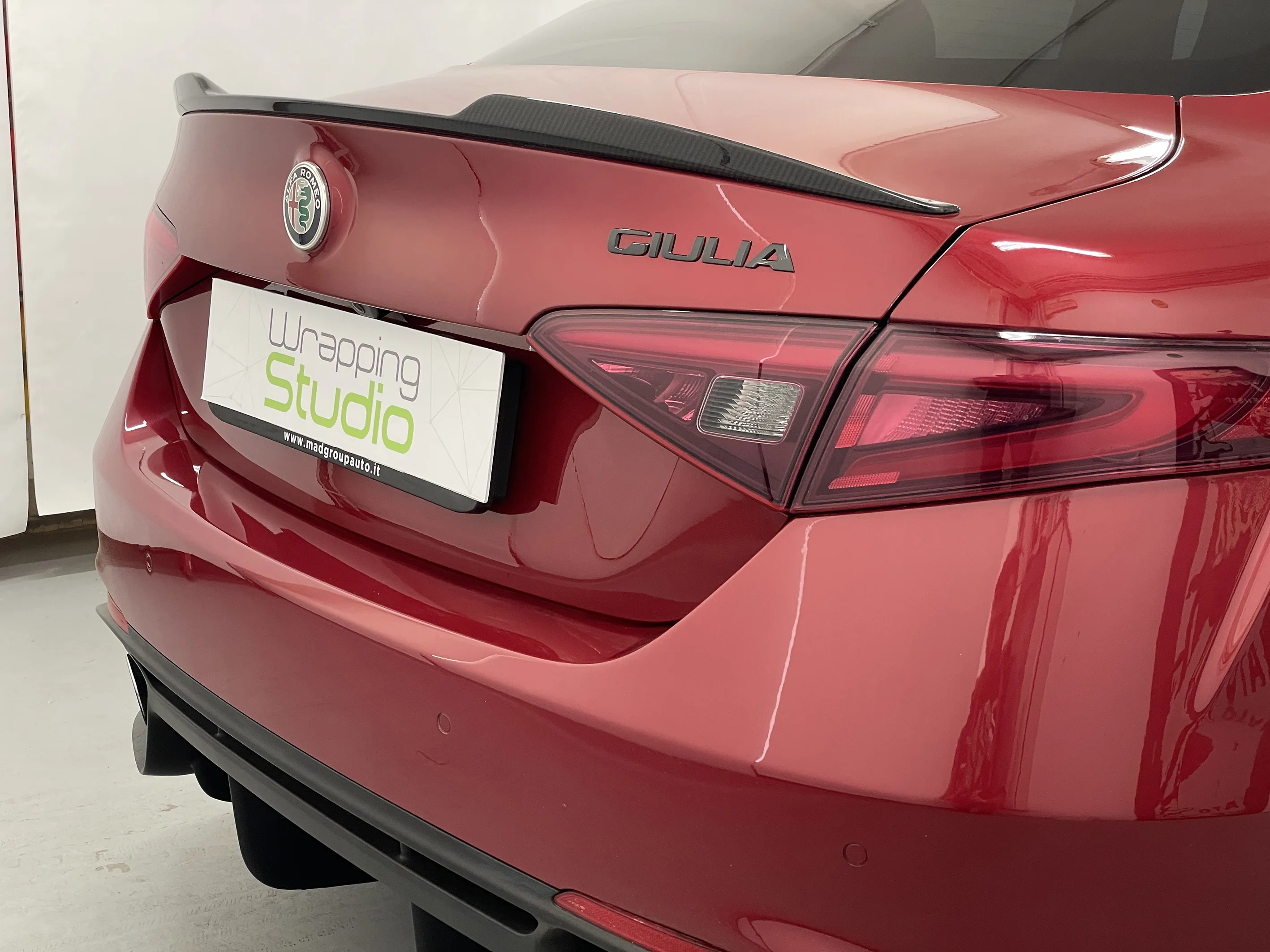Alfa Romeo Giulia Quadrifoglio - Car Wrapping