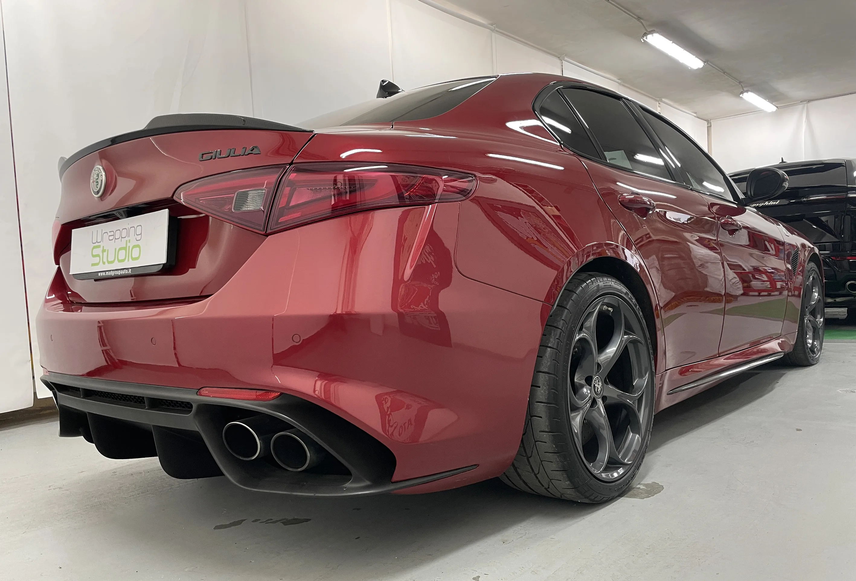 Alfa Romeo Giulia Quadrifoglio - Car Wrapping