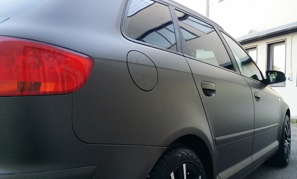 Audi A3 - Wrapping Auto "Brown Prestige" - Oscuramento Vetri