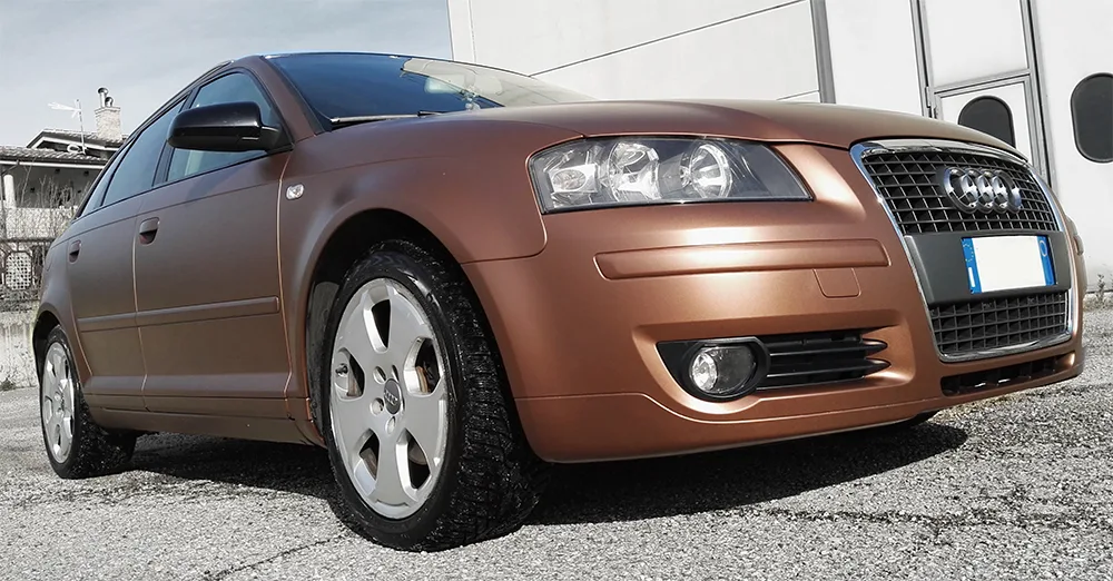 Audi A3 - Wrapping Auto "Mocha Brown"