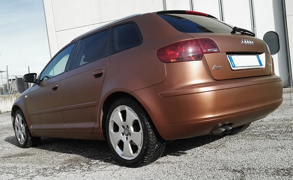 Audi A3 - Wrapping Auto "Mocha Brown"