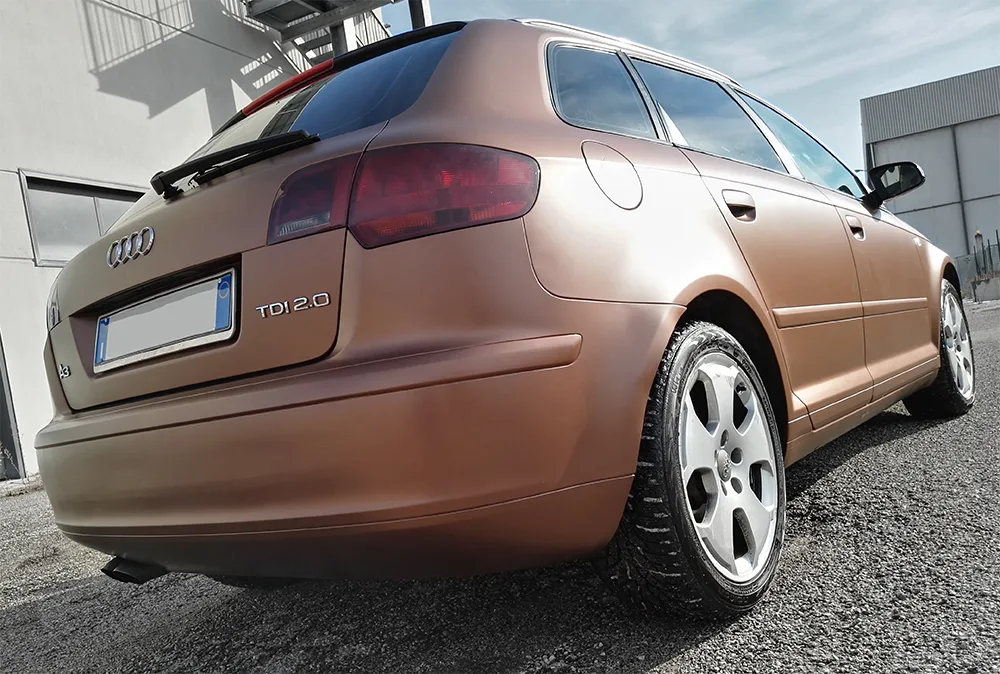 Audi A3 - Wrapping Auto "Mocha Brown"