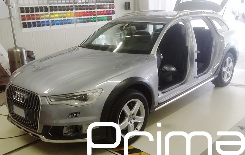 Audi A6 All road - Wrapping Auto " Gloss Anthracite "