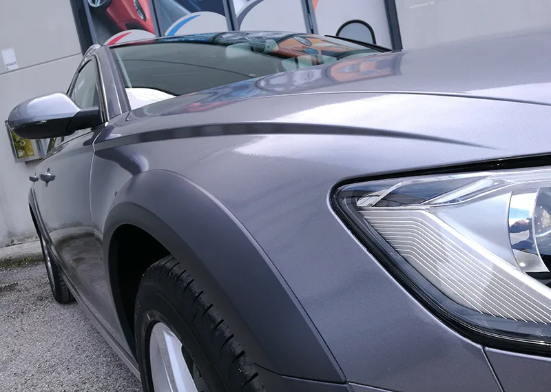 Audi A6 All road - Wrapping Auto " Gloss Anthracite "