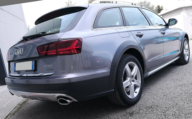 Audi A6 All road - Wrapping Auto " Gloss Anthracite "