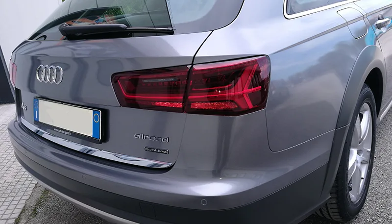 Audi A6 All road - Wrapping Auto " Gloss Anthracite "