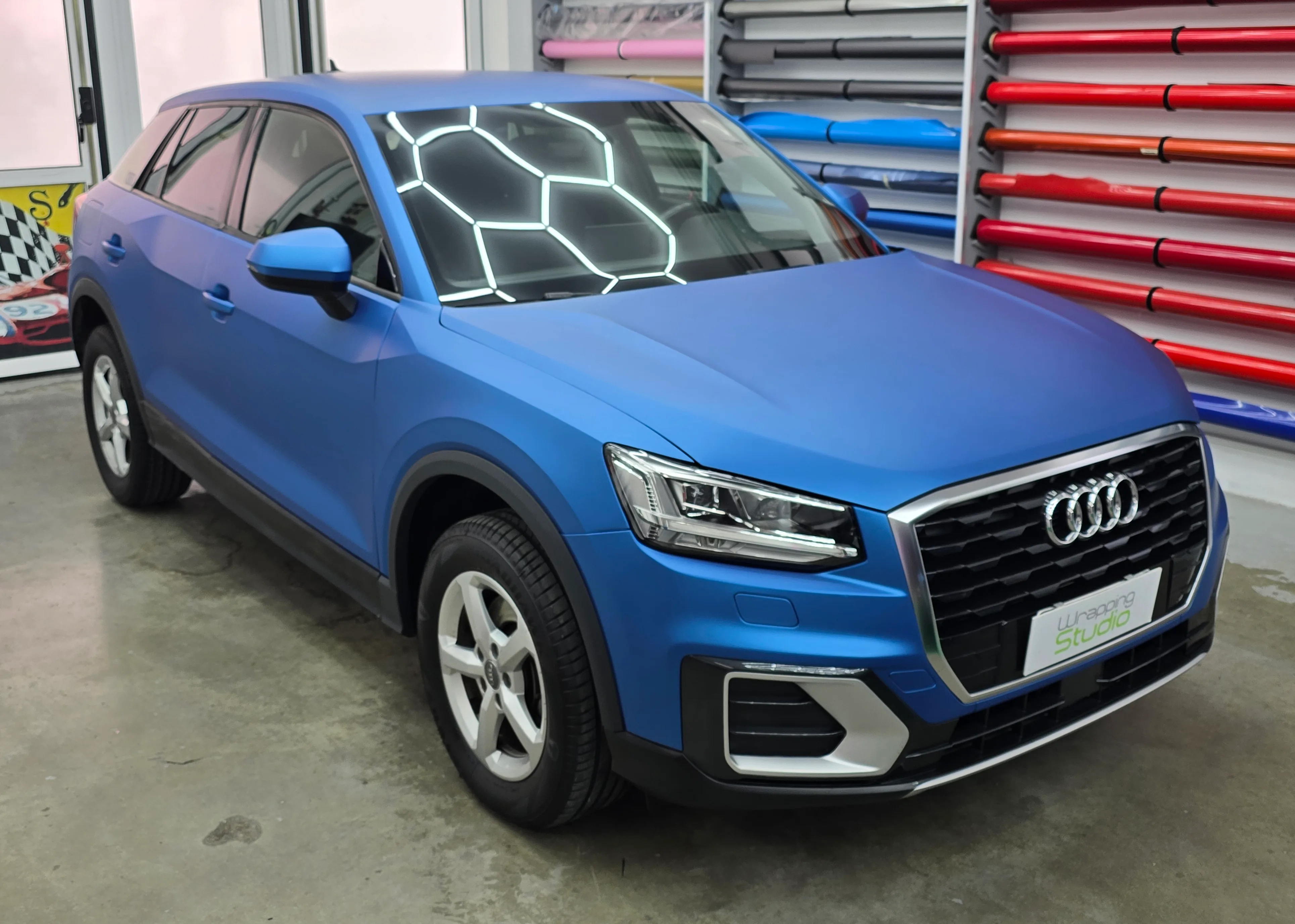 Audi Q2 | Wrapping Matte Blue Metallic