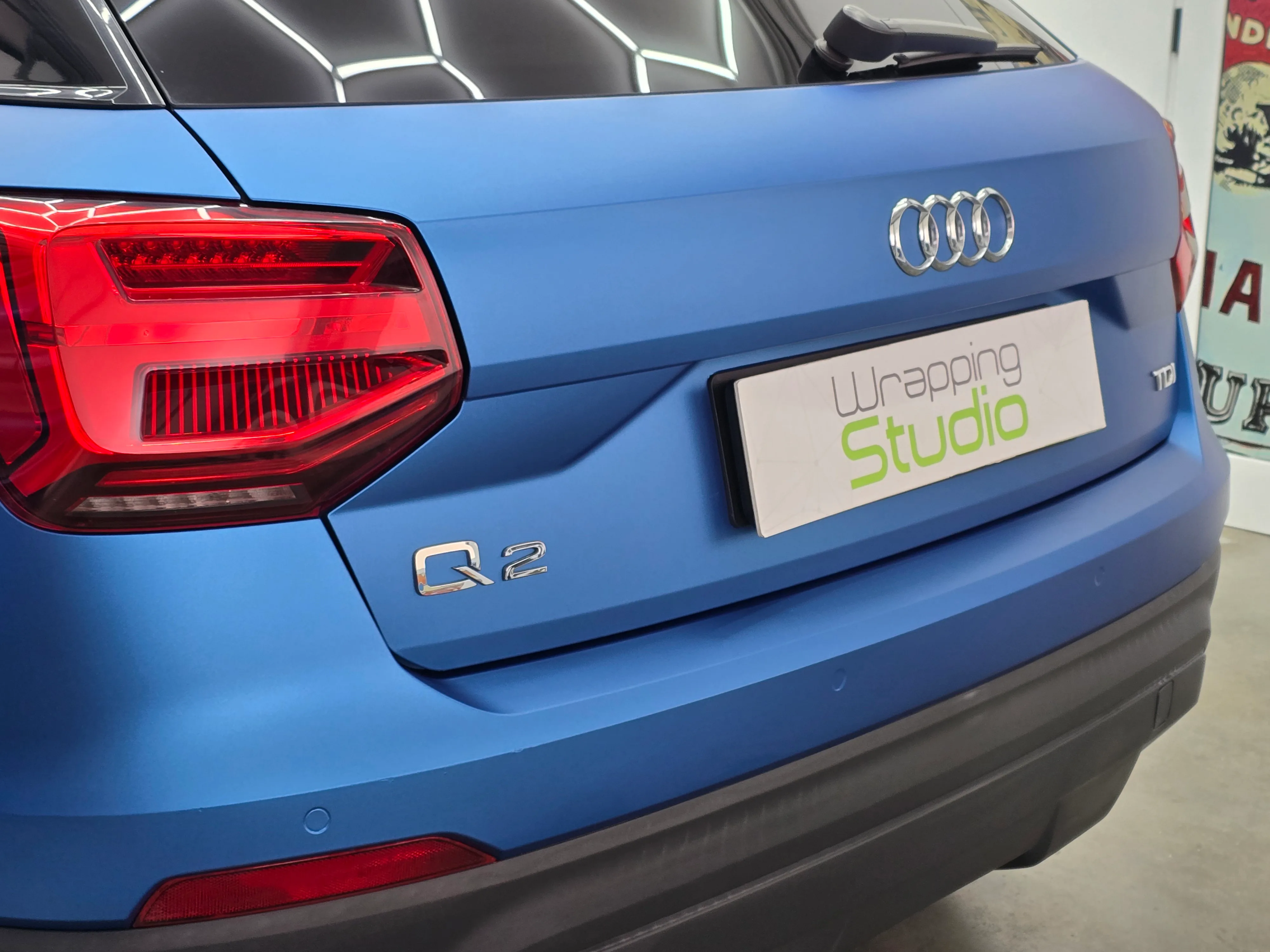 Audi Q2 | Wrapping Matte Blue Metallic