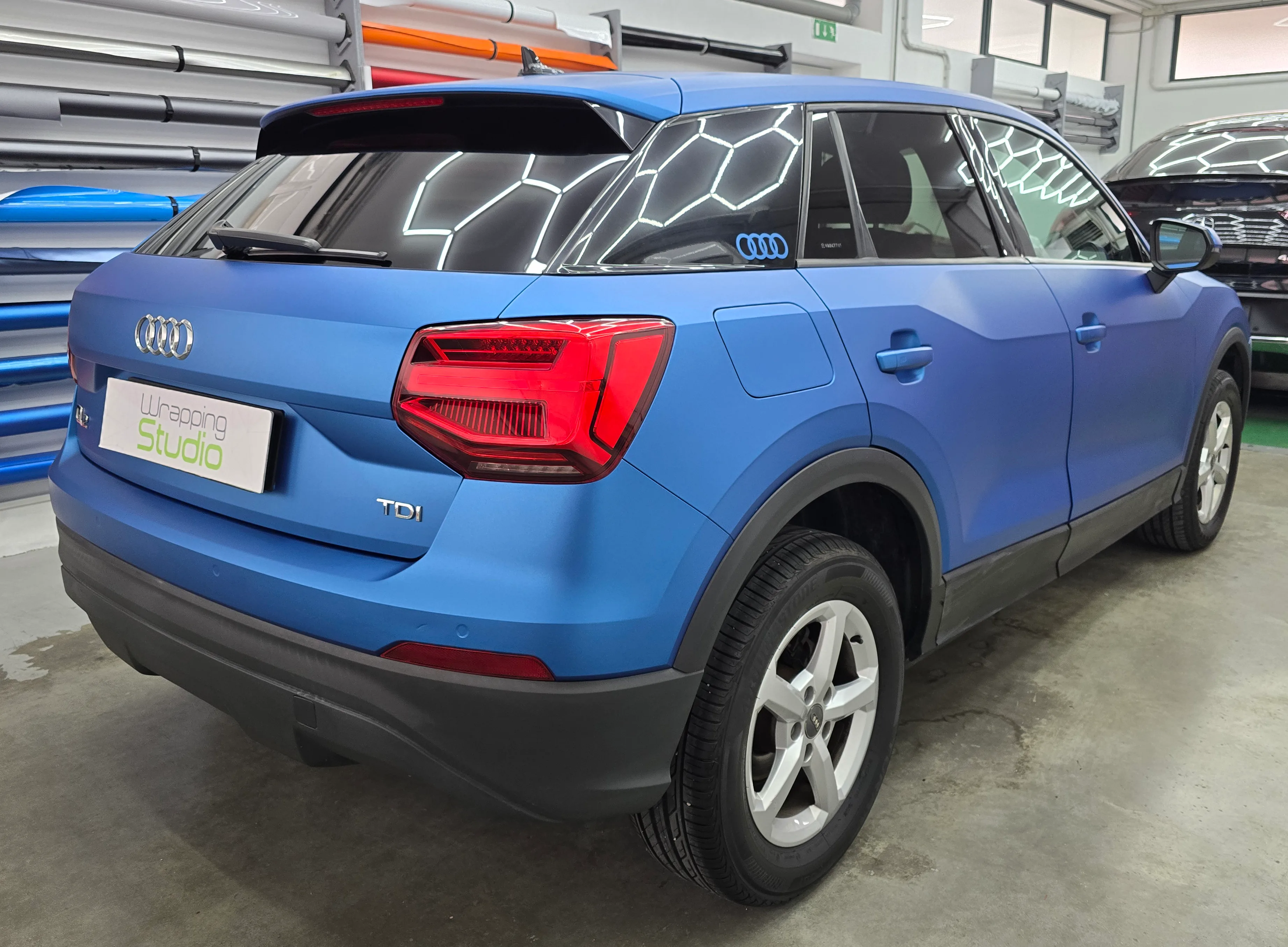Audi Q2 | Wrapping Matte Blue Metallic