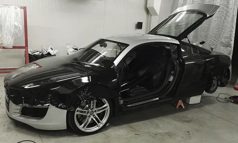 Audi R8 - Pellicola Auto 3M "Nero Lucido"