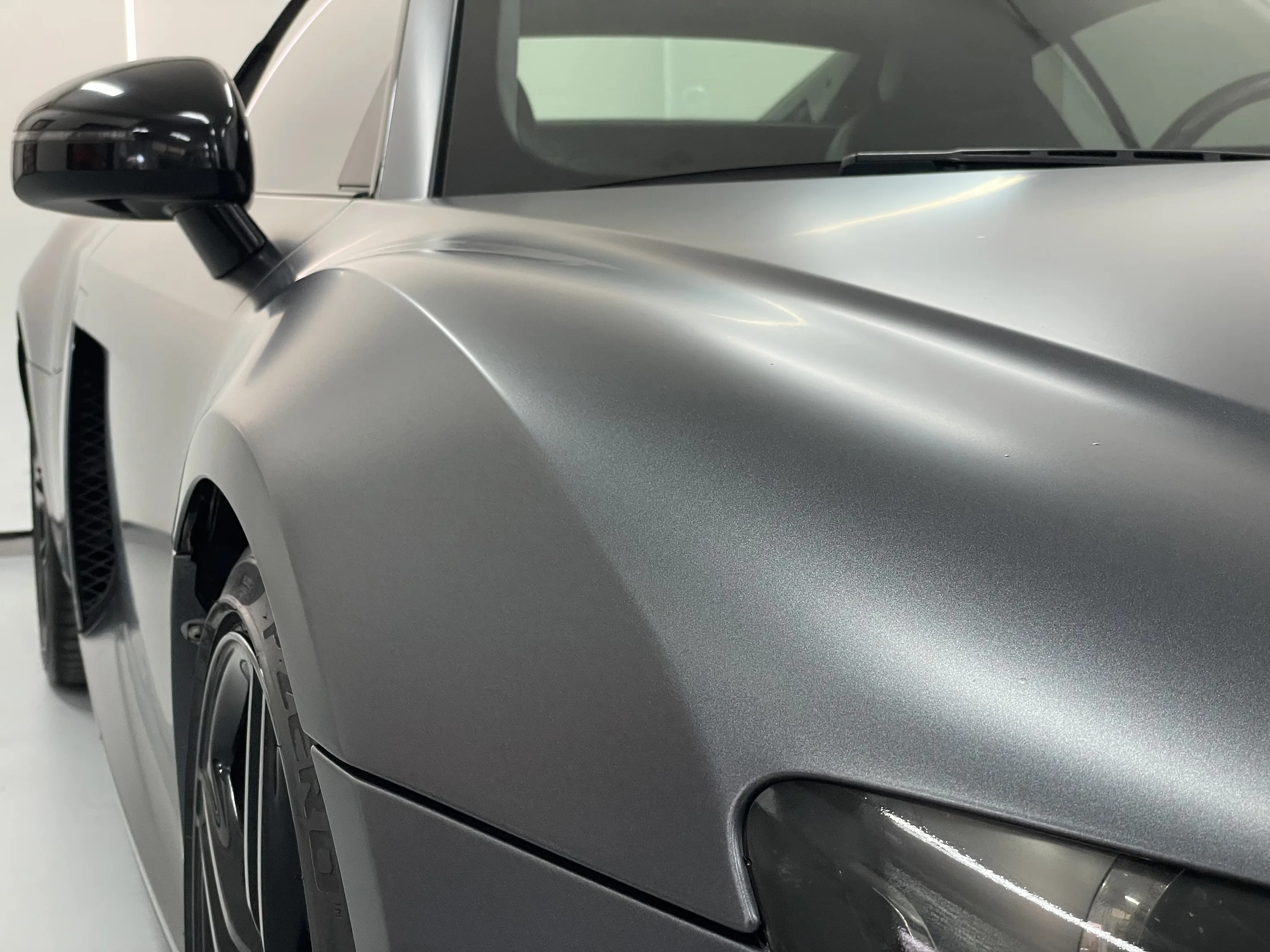 Audi R8 | Wrapping Matte Dark Charcoal