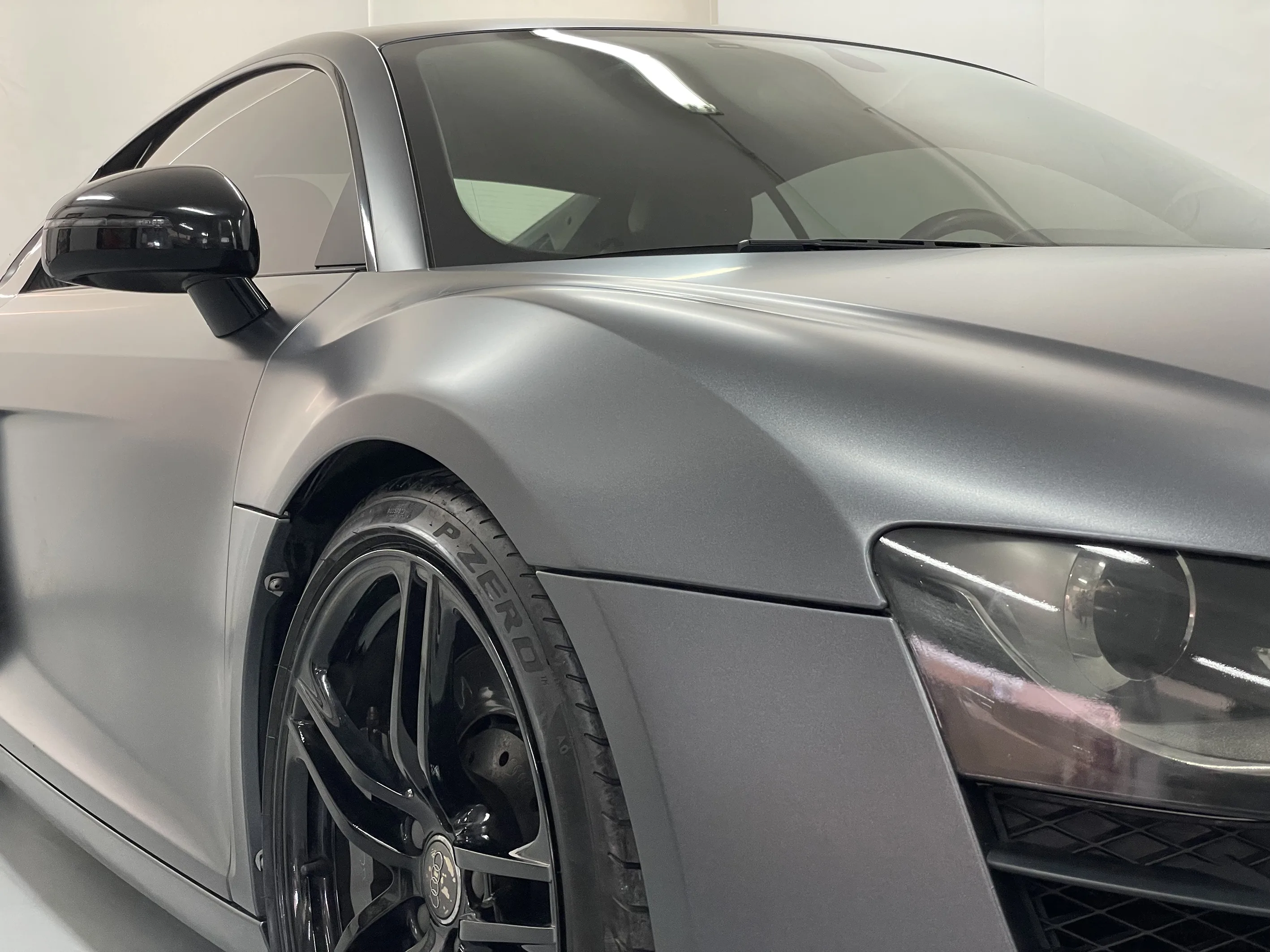 Audi R8 | Wrapping Matte Dark Charcoal