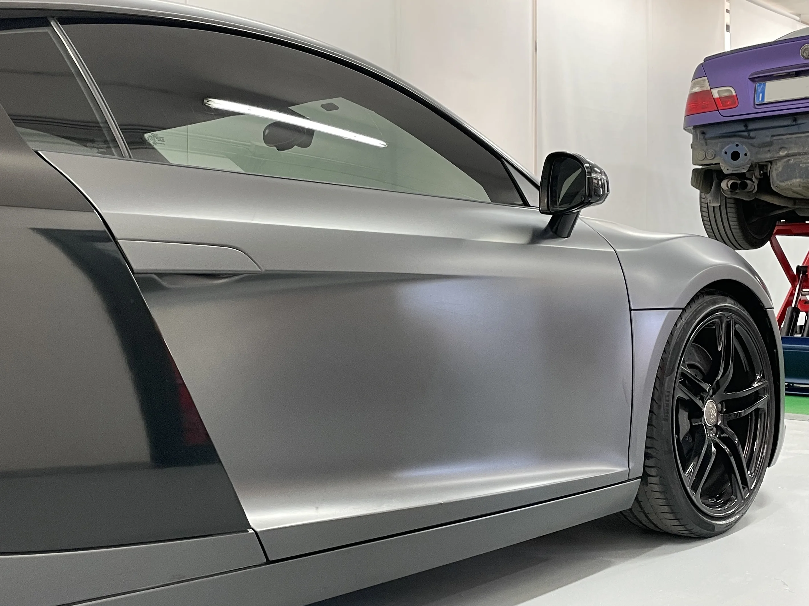 Audi R8 | Wrapping Matte Dark Charcoal