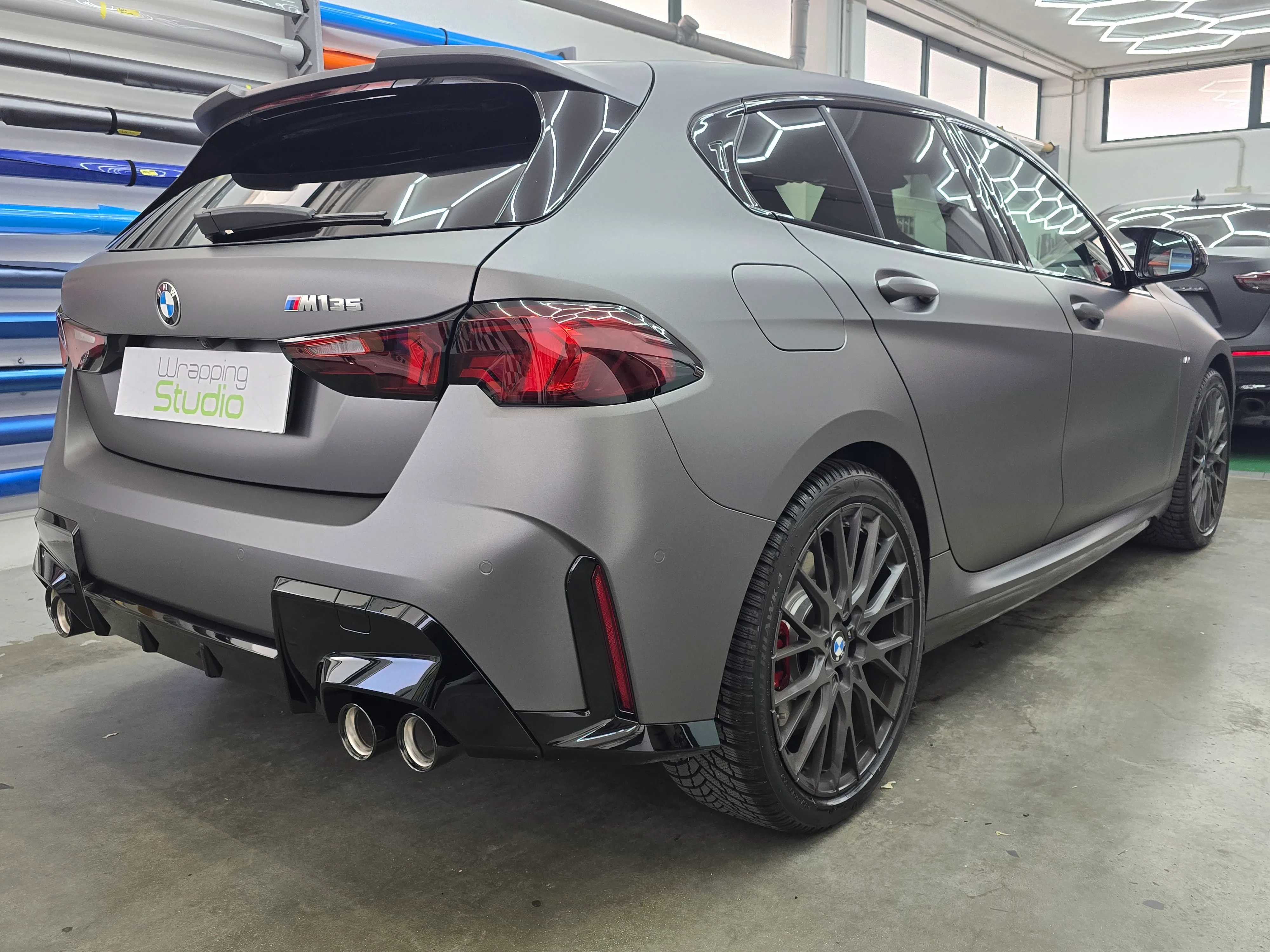 BMW M1 | Car Wrapping Matte Dark Grey