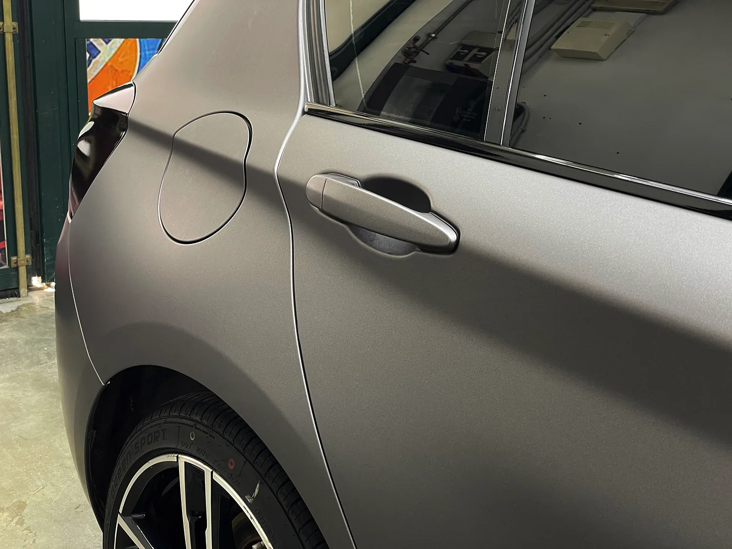 Bmw Serie 1 | Wrapping Matte Dark Gray