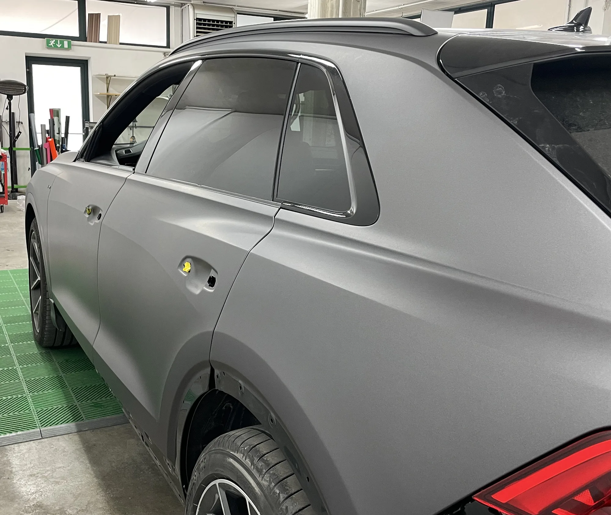 Audi Q8 | Matte Dark Gray