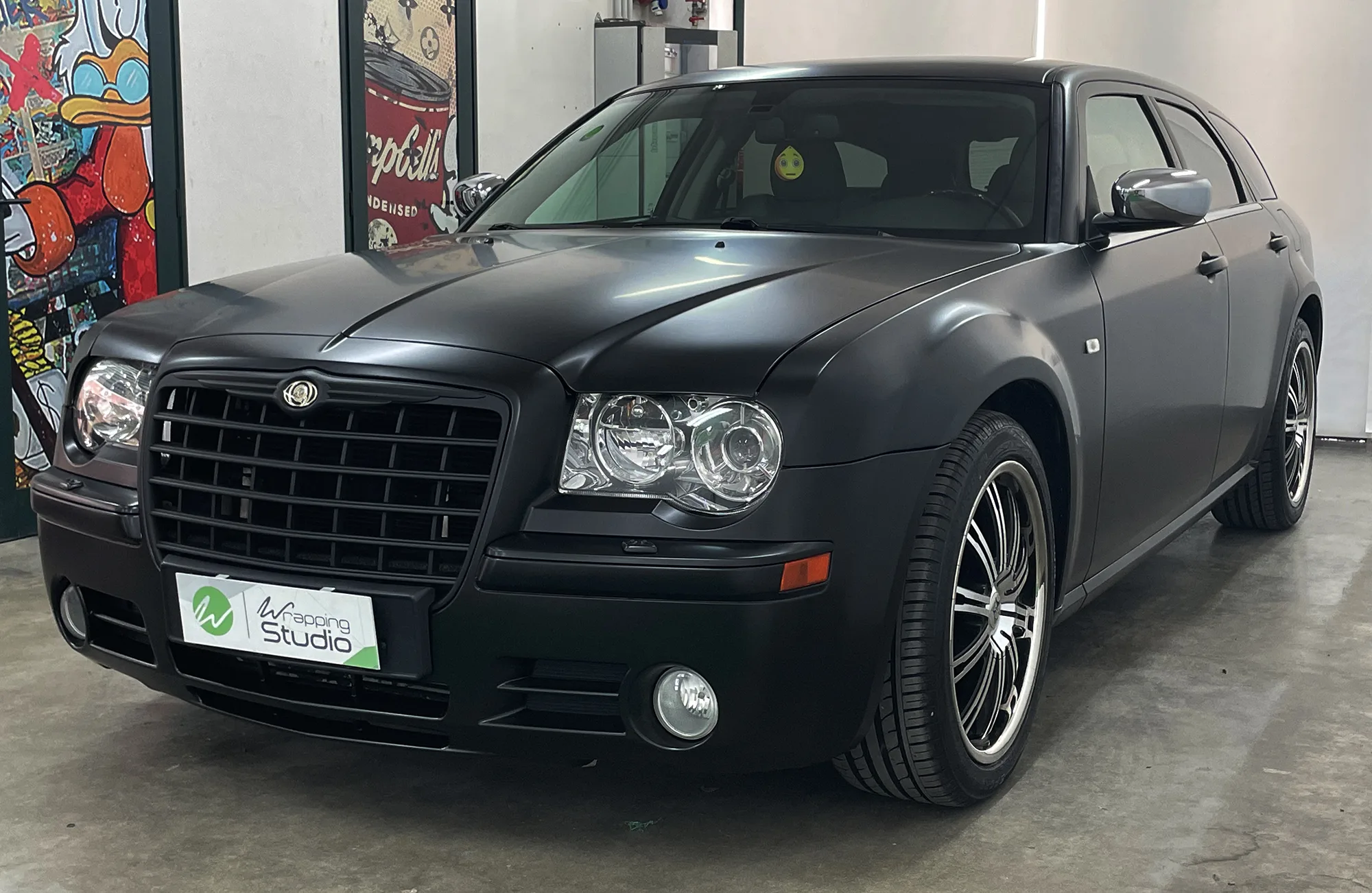 Chrysler 300 Touring | Wrapping Satin Black