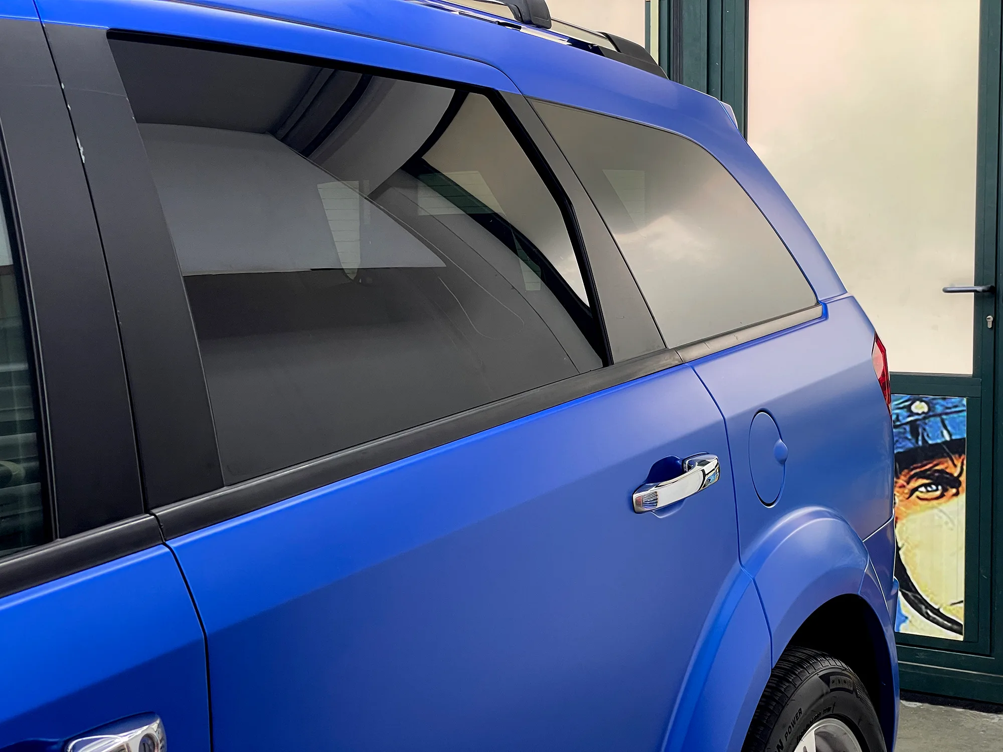 Dodge Journey | Wrapping Satin Perfect blue