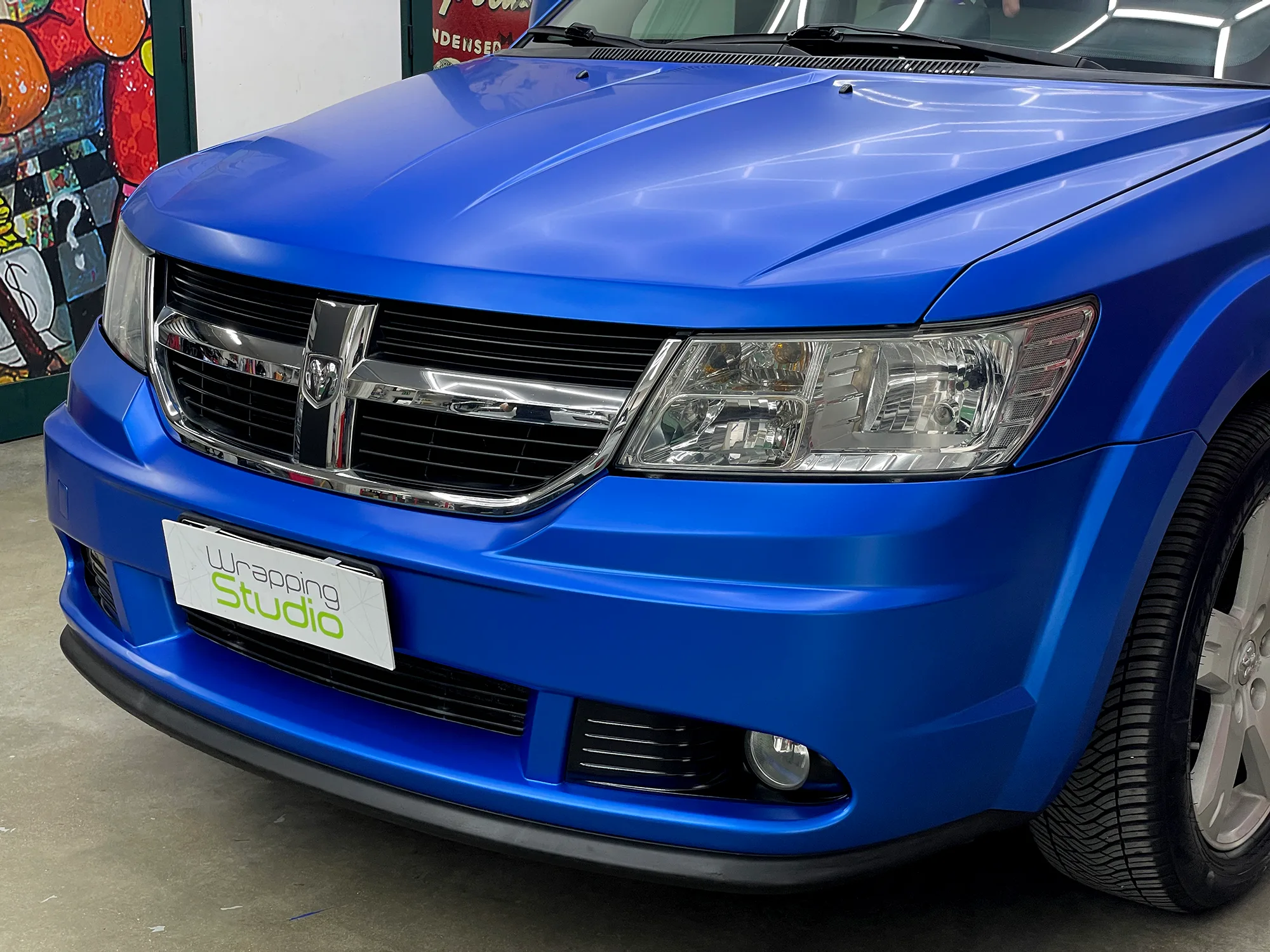 Dodge Journey | Wrapping Satin Perfect blue