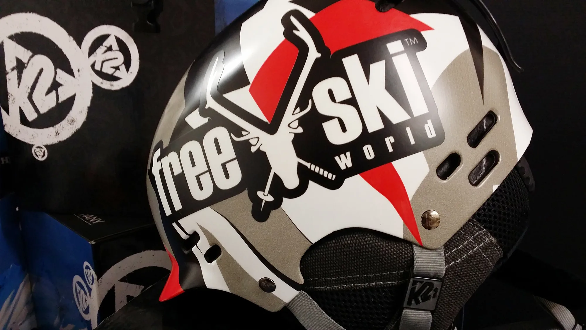 Elmetto Freeski world- Wrapping Mimetico