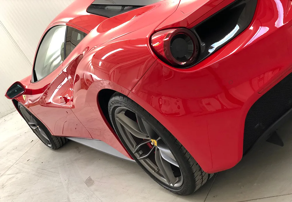 Ferrari 488 GTB - PPF Pellicola Antisasso