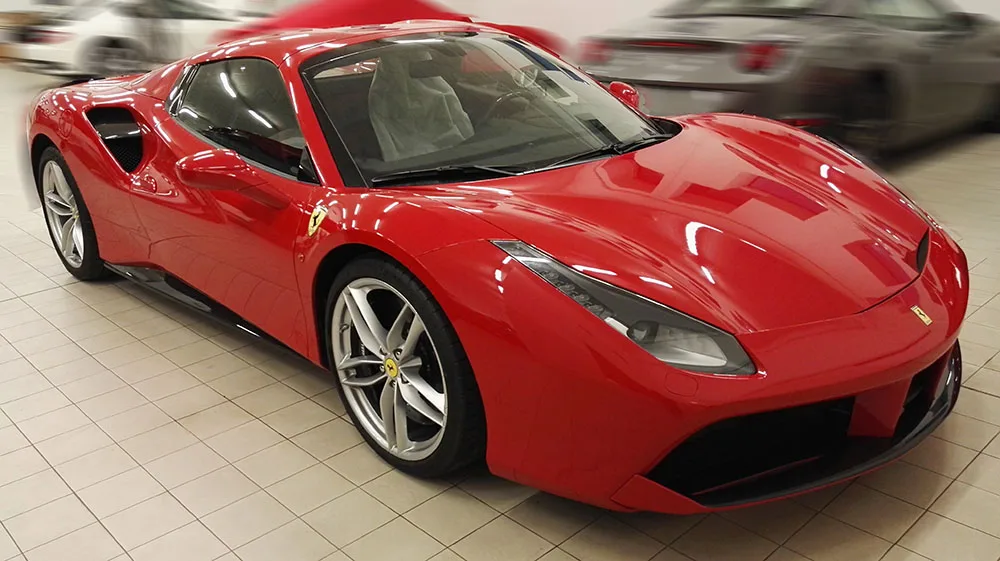 Ferrari 488 GTB Spider - Paint Protection Film