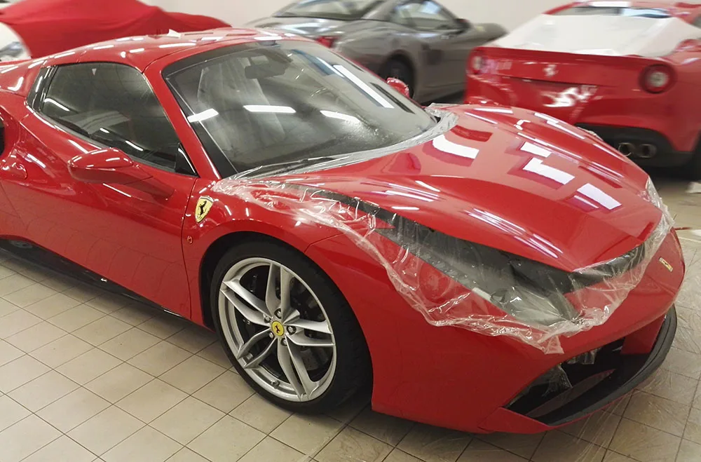 Ferrari 488 GTB Spider - Paint Protection Film