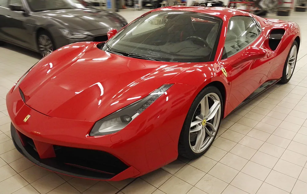 Ferrari 488 GTB Spider - Paint Protection Film