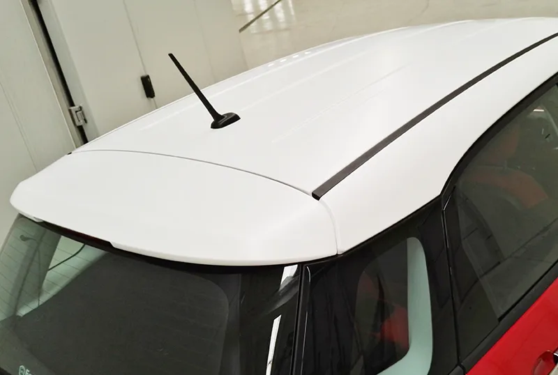 Fiat 500 L - Wrapping Tetto , Specchietti e Spioler "Bianco Satinato"