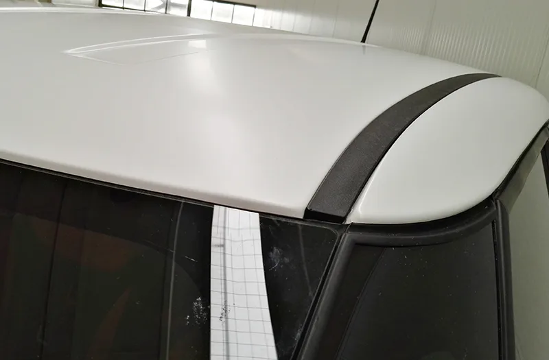 Fiat 500 L - Wrapping Tetto , Specchietti e Spioler "Bianco Satinato"