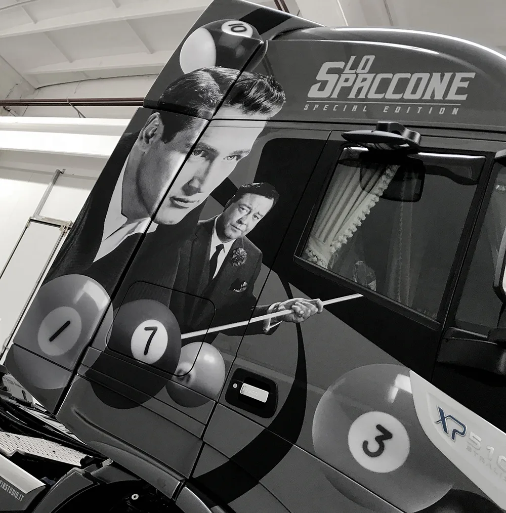 Iveco Stralis XP 510 - Pellicola Personalizzata Lo Spaccone