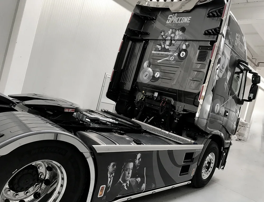Iveco Stralis XP 510 - Pellicola Personalizzata Lo Spaccone