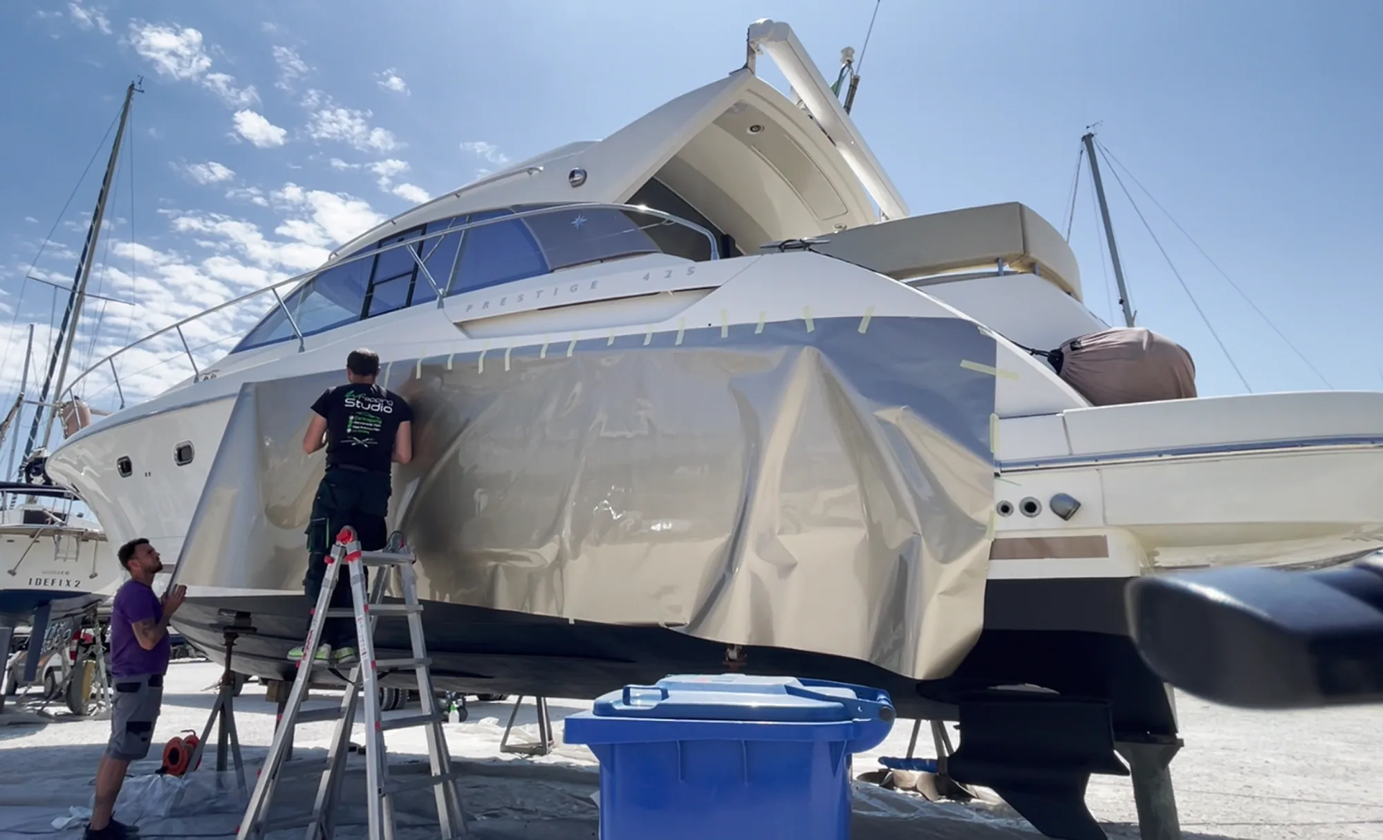 Jeanneau Prestige 42 S | Boat Wrapping