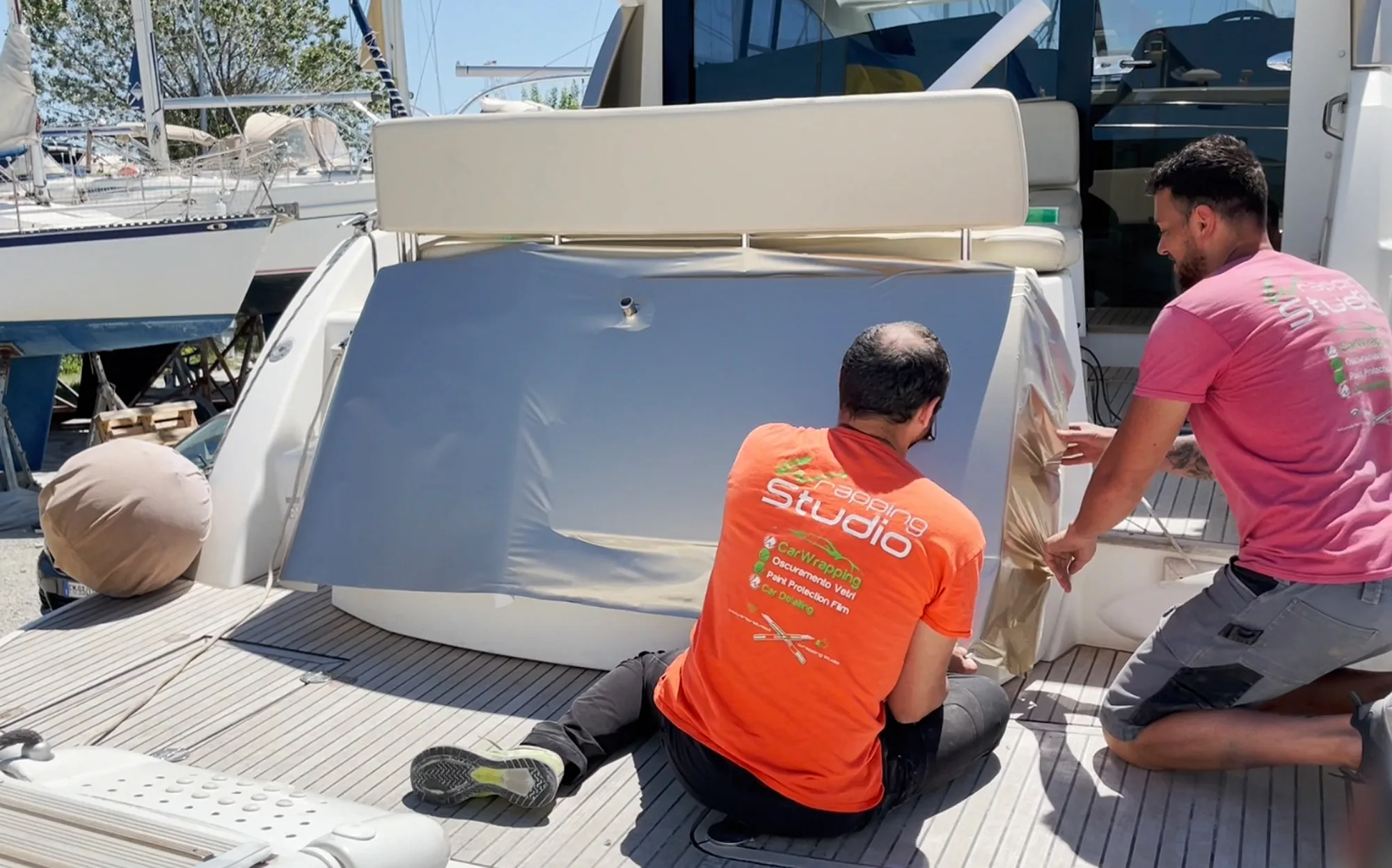 Jeanneau Prestige 42 S | Boat Wrapping