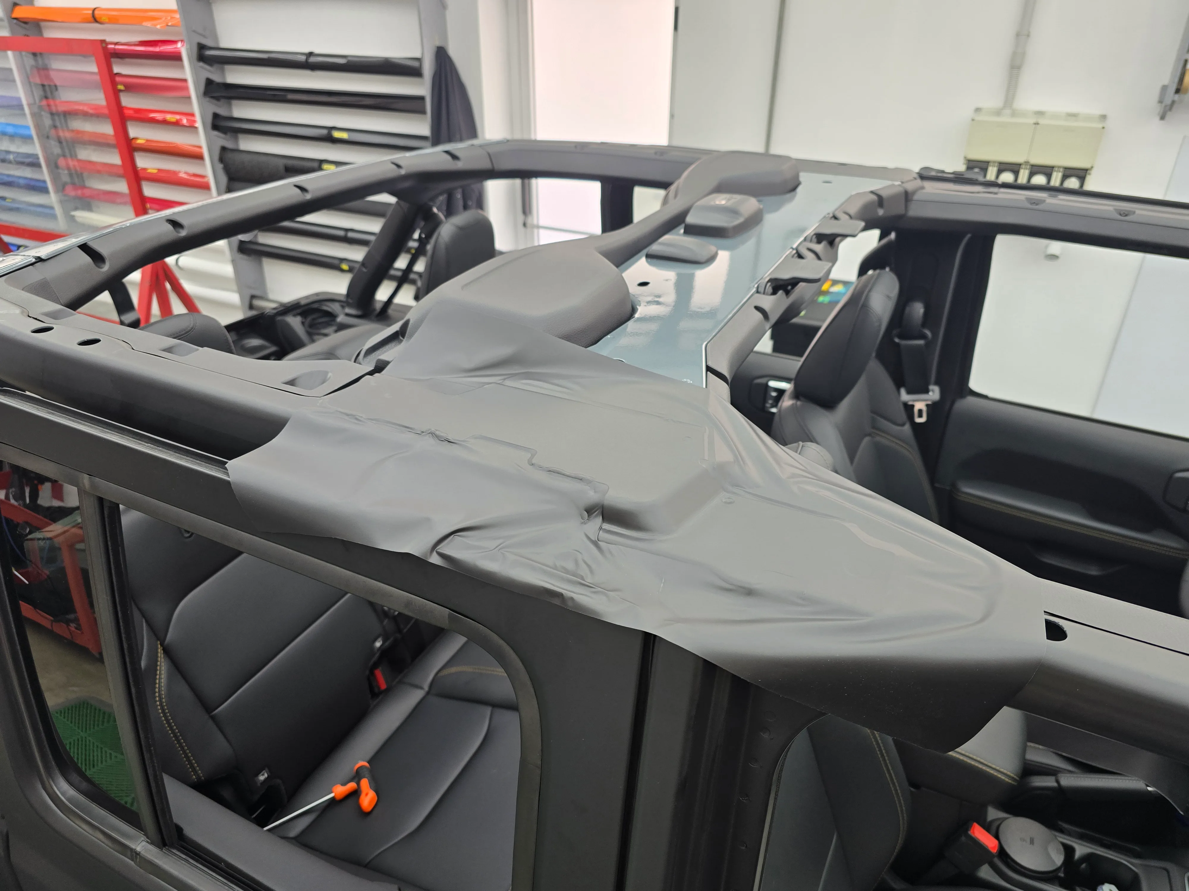 Jeep Wrangler Sahara | Wrapping Matte Deep Black