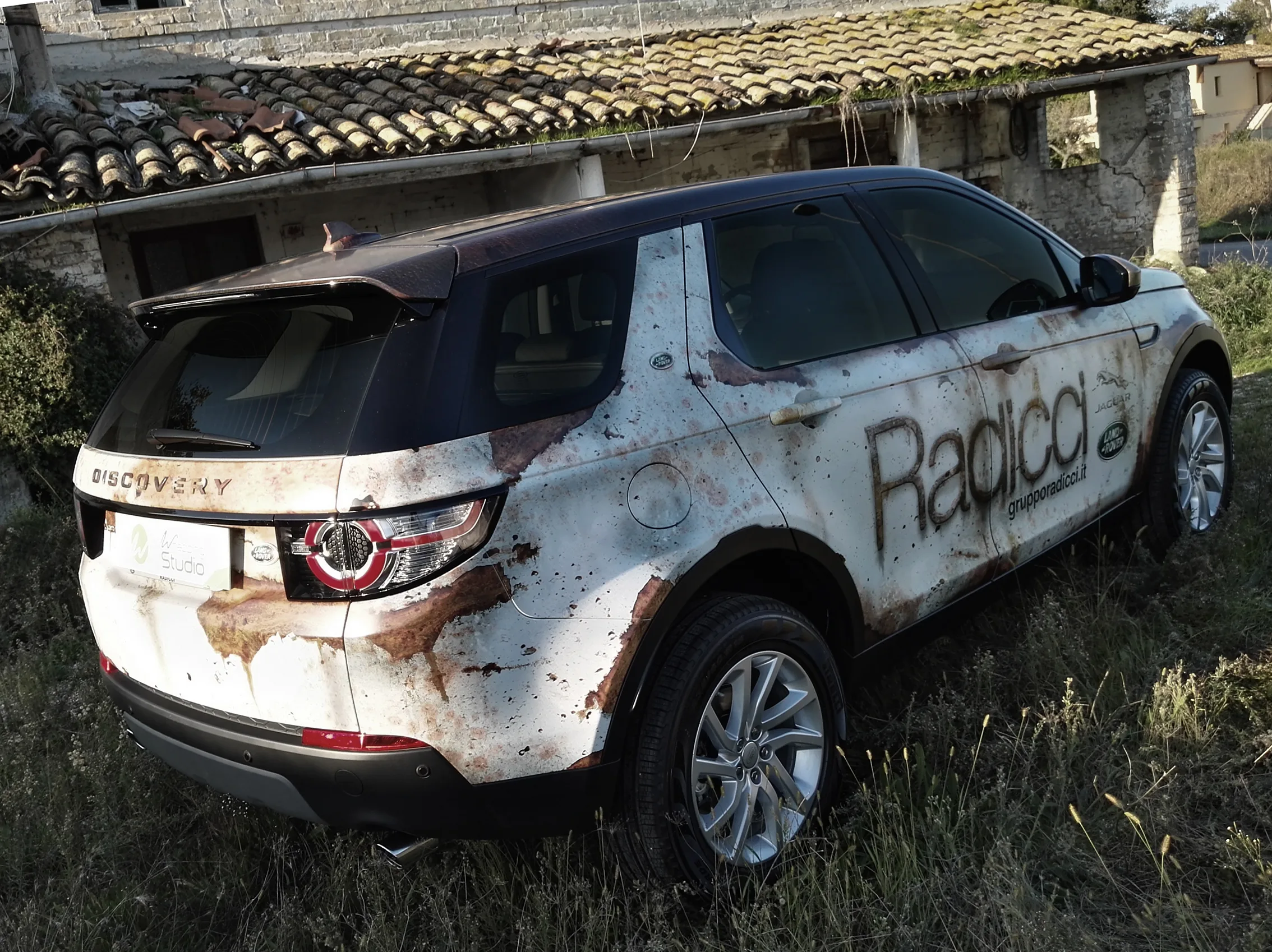 Land rover Discovery Sport - Pellicola Auto Effetto Ruggine