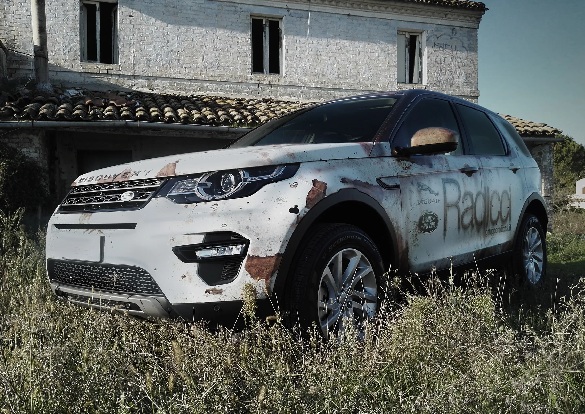 Land rover Discovery Sport - Pellicola Auto Effetto Ruggine