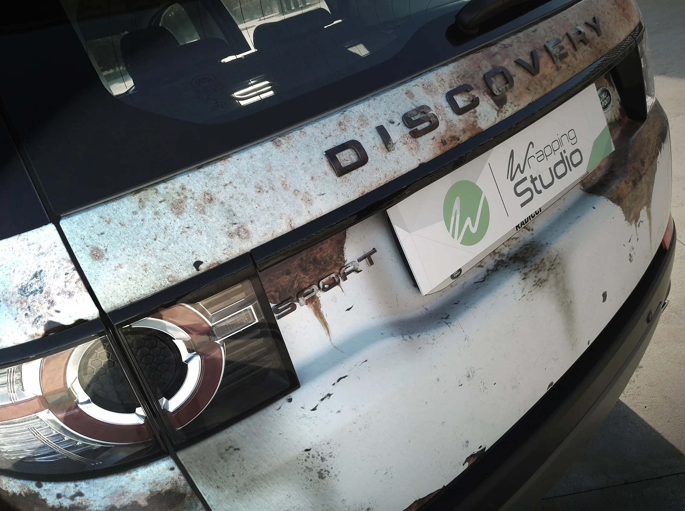 Land rover Discovery Sport - Pellicola Auto Effetto Ruggine