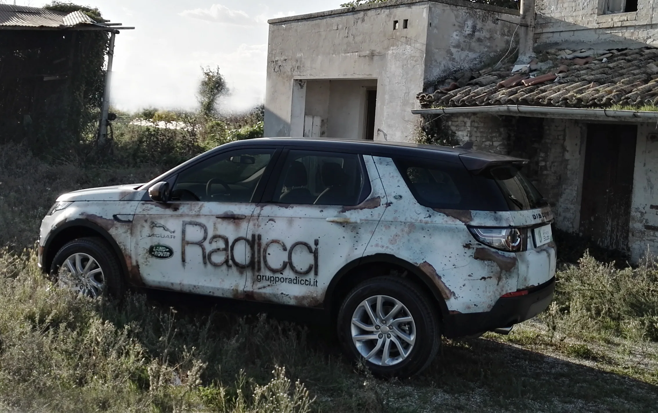 Land rover Discovery Sport - Pellicola Auto Effetto Ruggine