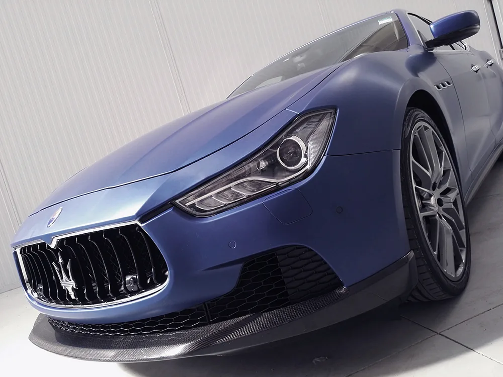 Maserati Ghibli - Wrapping Auto "Deep Ocean Blue"