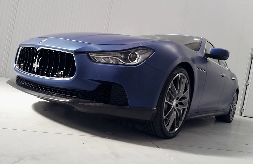Maserati Ghibli - Wrapping Auto "Deep Ocean Blue"