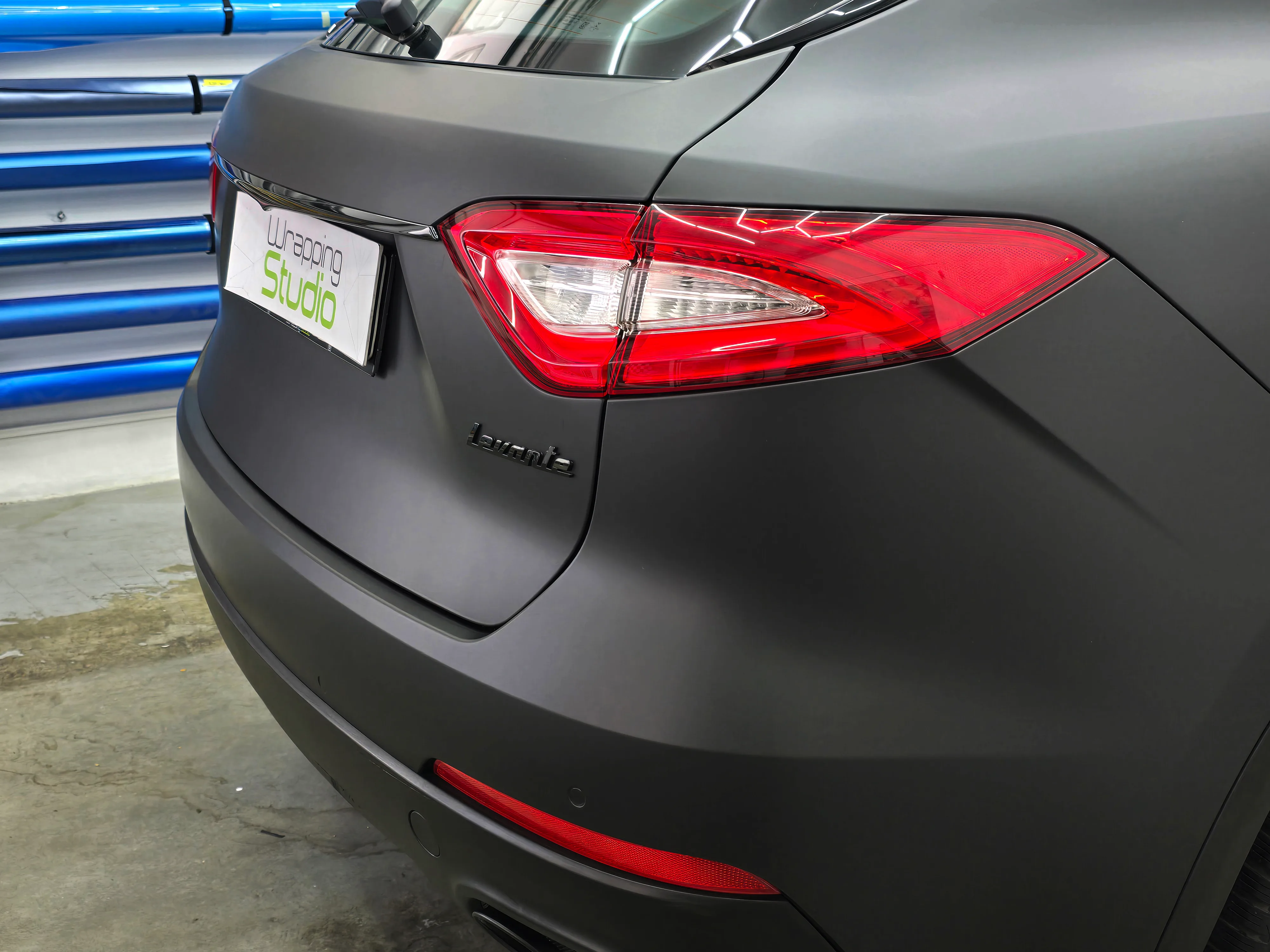 Maserati Levante | Car Wrapping Matte Deep Black