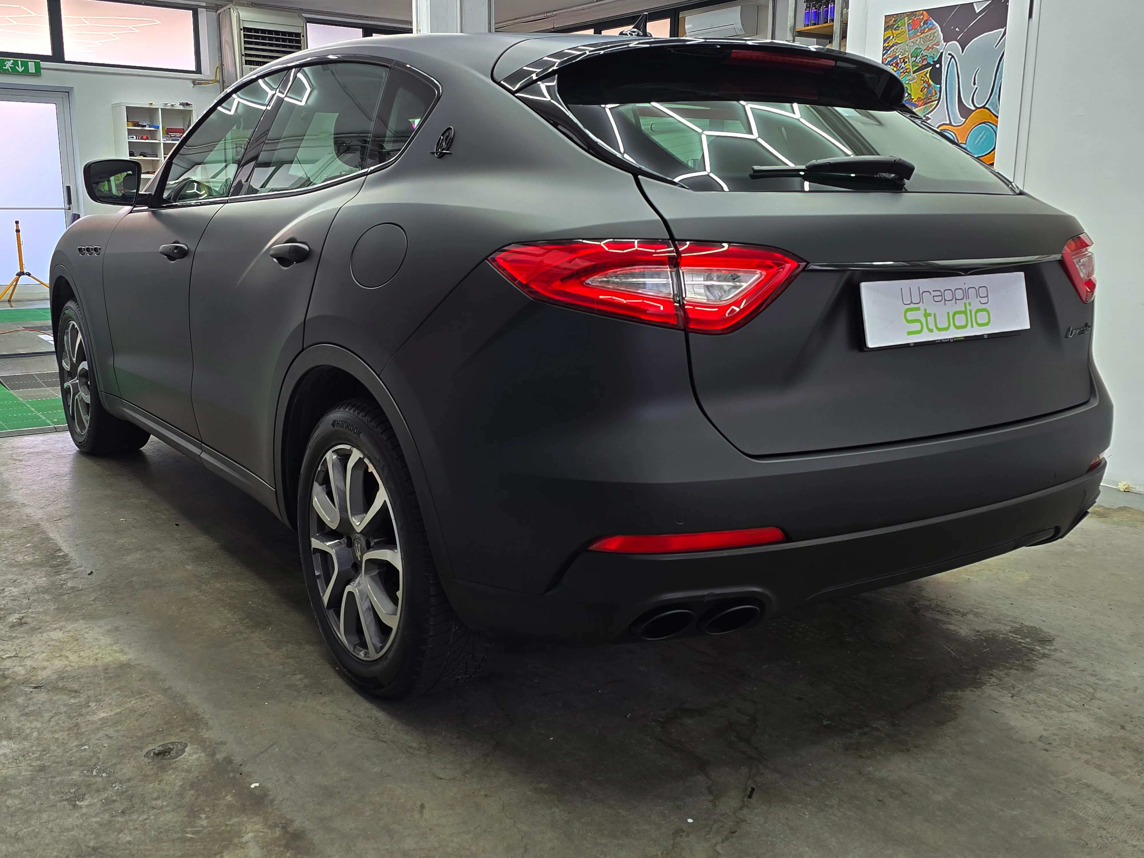 Maserati Levante | Car Wrapping Matte Deep Black