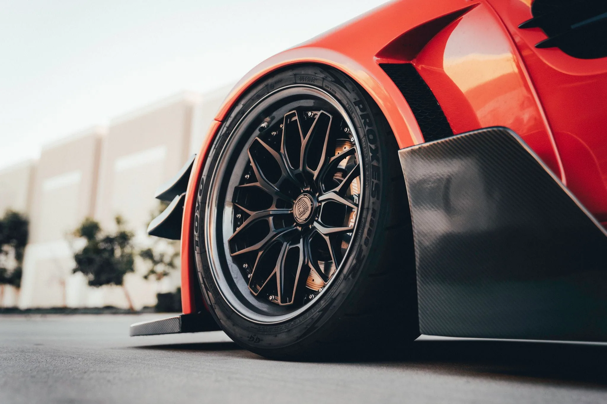 Mercedes AMG GT | Wrapping Lava Orange | Super Gloss Film