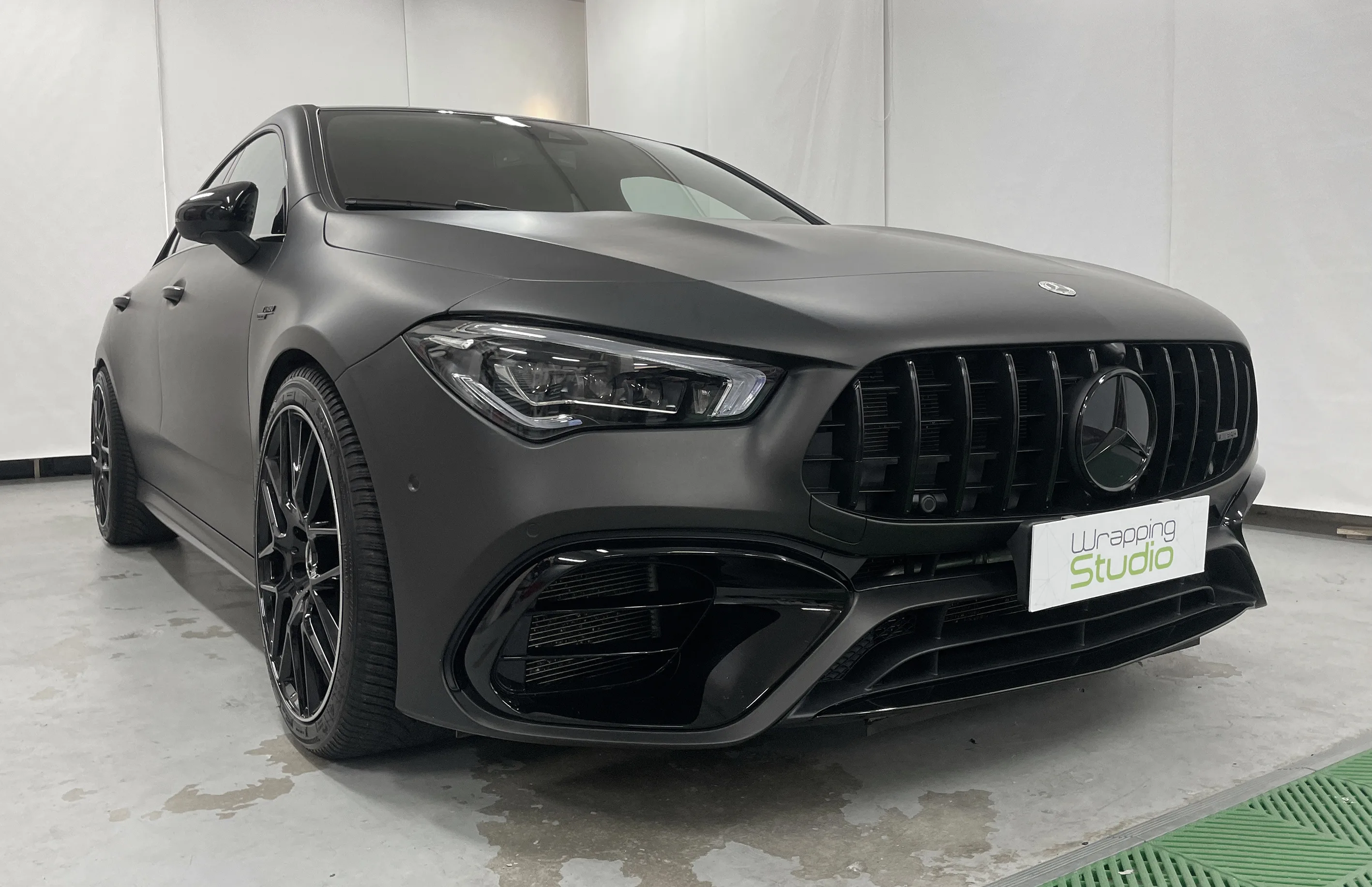 Mercedes CLA 45s AMG | Wrapping Matte Black