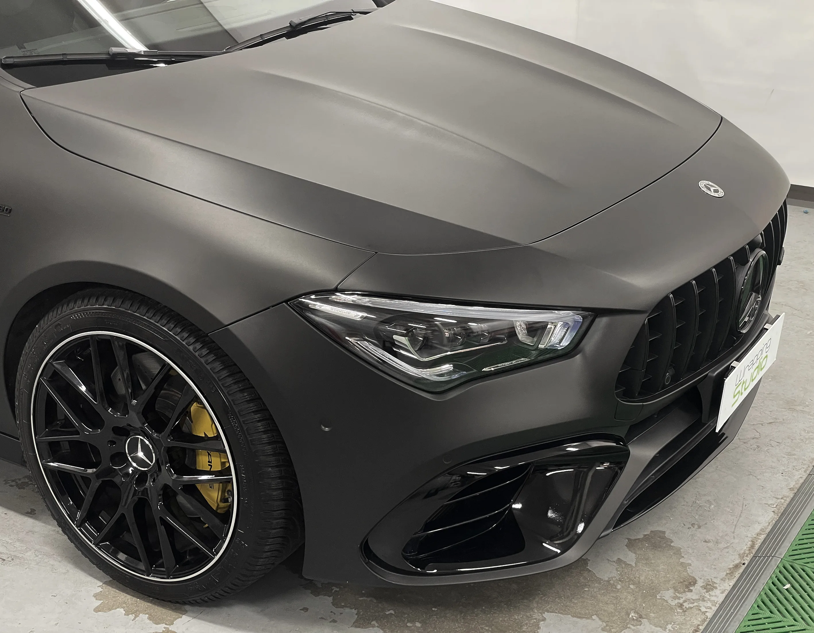 Mercedes CLA 45s AMG | Wrapping Matte Black